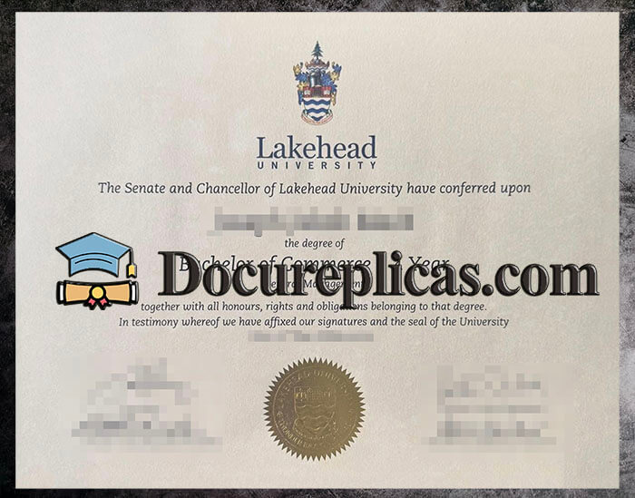 purchase realistic Lakehead University diploma