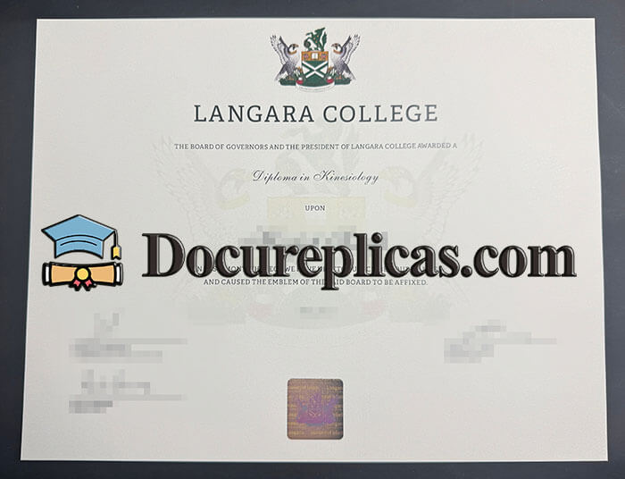 purchase realistic Langara College diploma