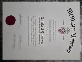purchase realistic McMaster University degree