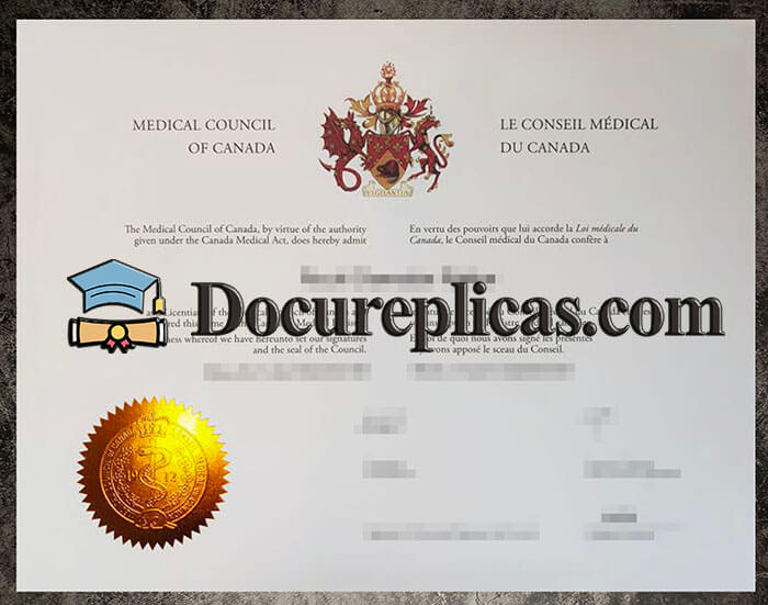 purchase realistic Medical Council of Canada certificate