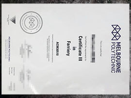 purchase realistic Melbourne Polytechnic certificate