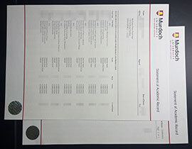 purchase realistic Murdoch University Transcript