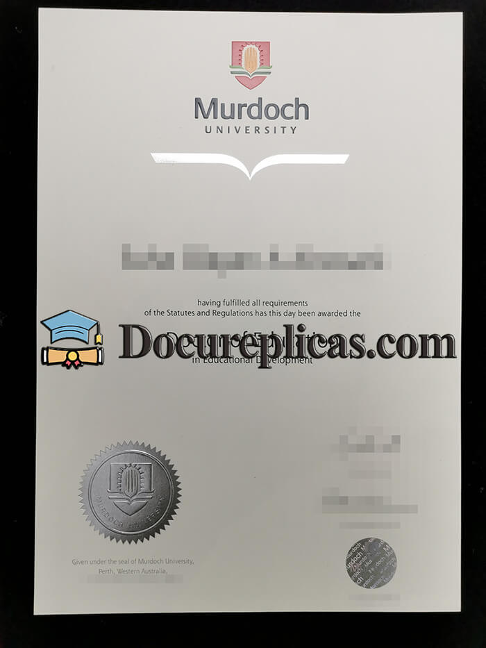 purchase realistic Murdoch University diploma