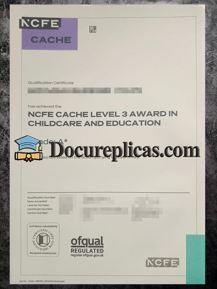 purchase realistic NCFE CACHE Level 3 Award