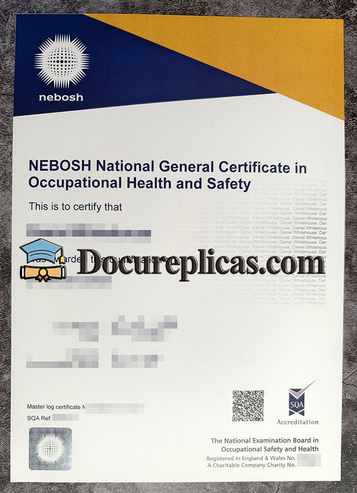 purchase realistic NEBOSH National General Certificate