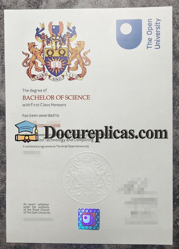 purchase realistic Open University diploma