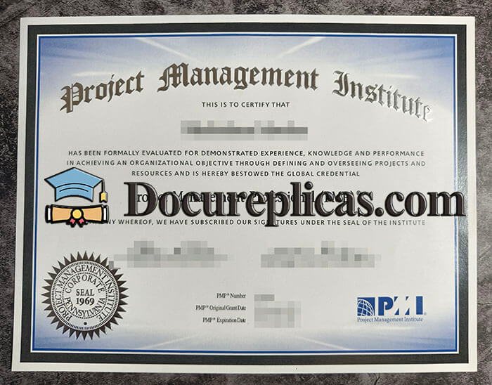 purchase realistic Project Management Institute certificate
