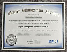 purchase realistic Project Management Institute certificate