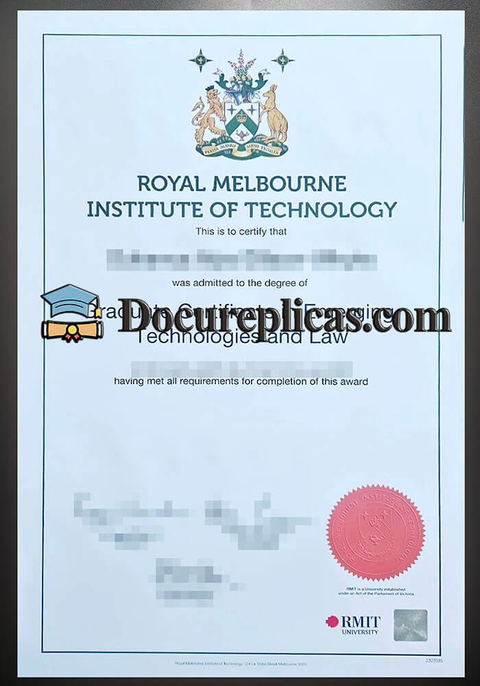 purchase realistic RMIT diploma
