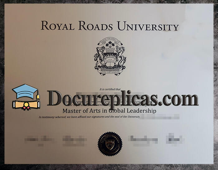 purchase realistic Royal Roads University diploma