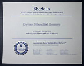purchase realistic Sheridan College degree