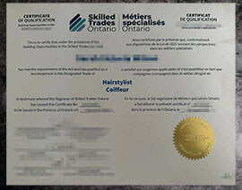 purchase realistic Skilled Trades Ontario certificate