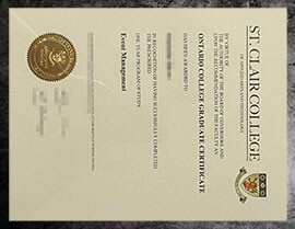 purchase realistic St Clair College degree