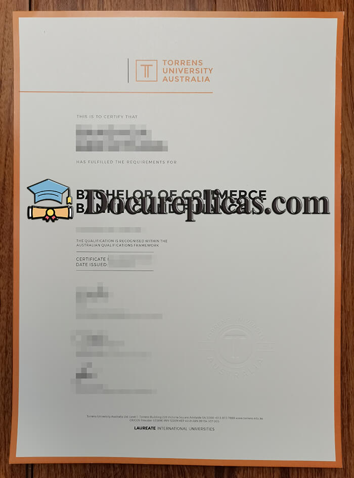 purchase realistic Torrens University Australia diploma