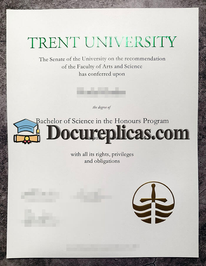 purchase realistic Trent University diploma