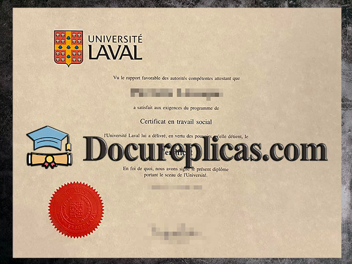 purchase realistic Universite Laval diploma