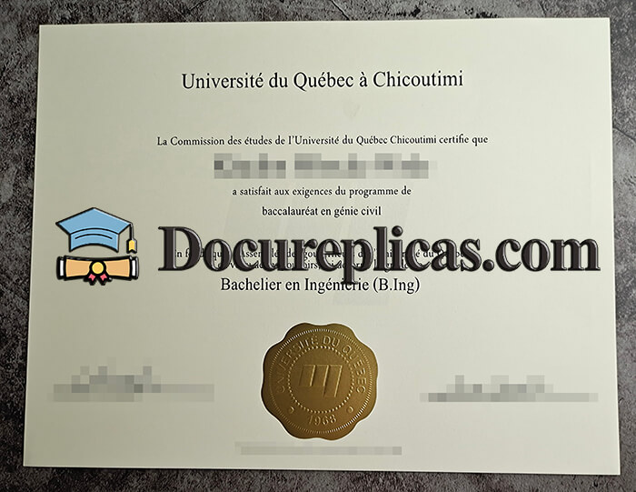 purchase realistic Universite du Quebec a Chicoutimi diploma