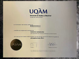 purchase realistic Universite du Quebec a Montreal degree