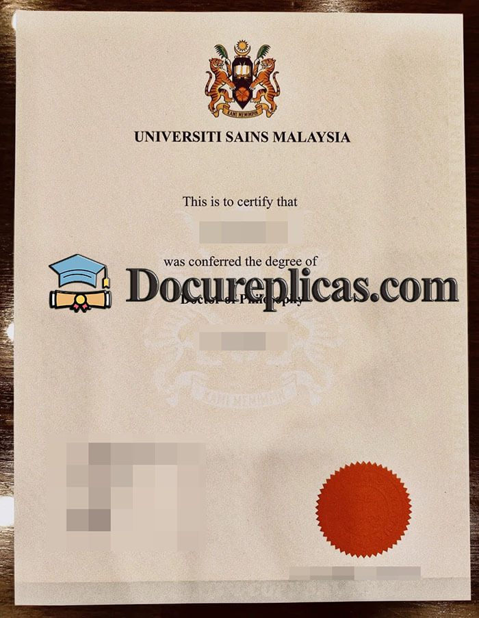purchase realistic Universiti Sains Malaysia diploma
