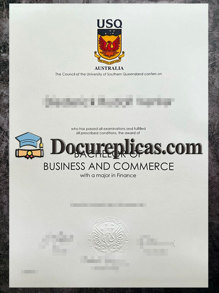 purchase realistic University Southern Queensland diploma