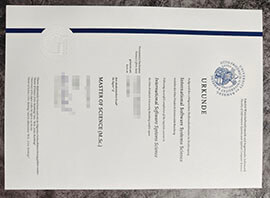 purchase realistic University of Bamberg urkunde