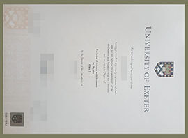 purchase realistic University of Exeter degree