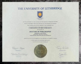 purchase realistic University of Lethbridge degree