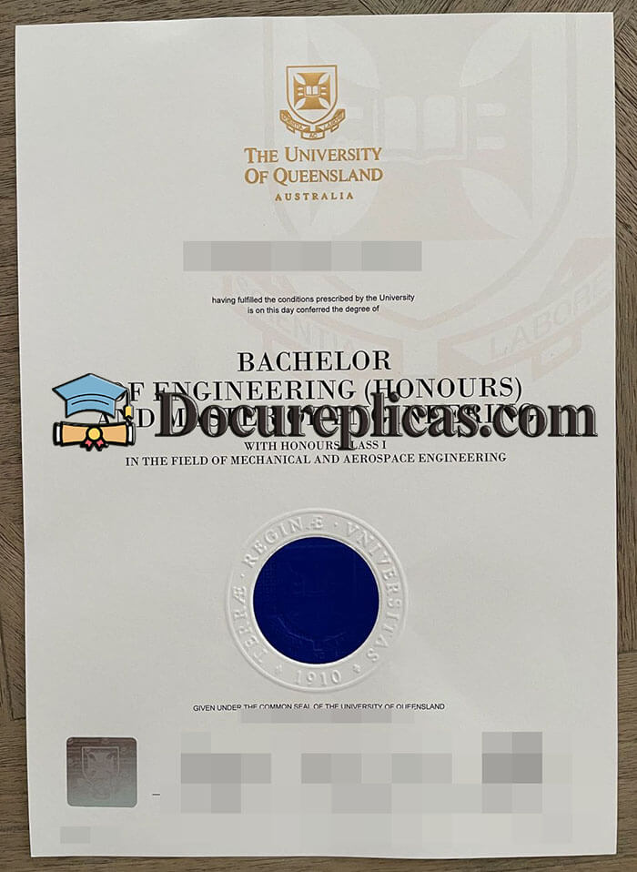 purchase realistic University of Queensland diploma
