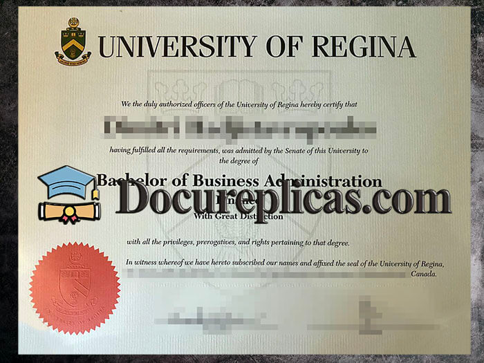 purchase realistic University of Regina diploma