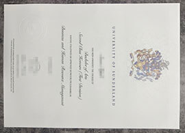 purchase realistic University of Sunderland degree