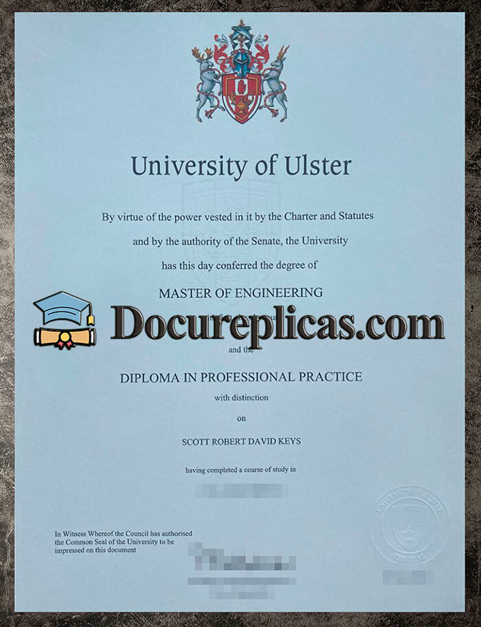 purchase realistic University of Ulster diploma
