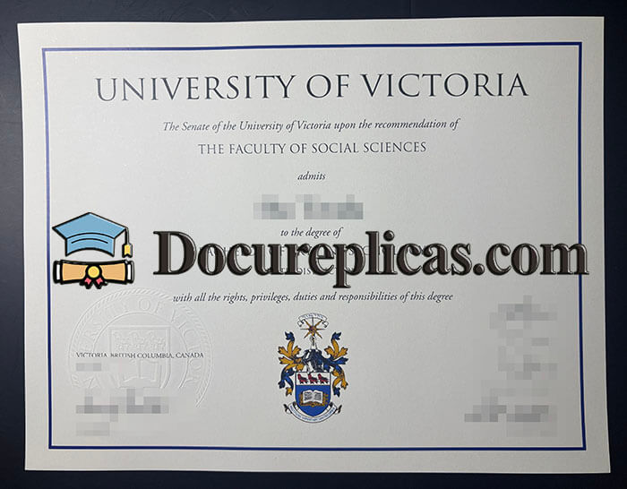 purchase realistic University of Victoria diploma