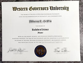 purchase realistic Western Governors University degree