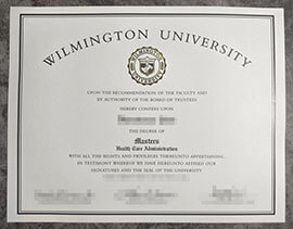 purchase realistic Wilmington University degree