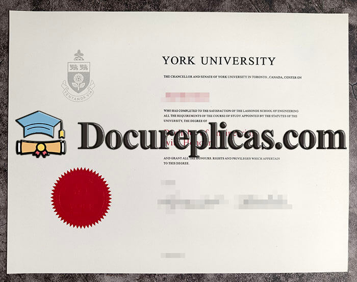 purchase realistic York University diploma