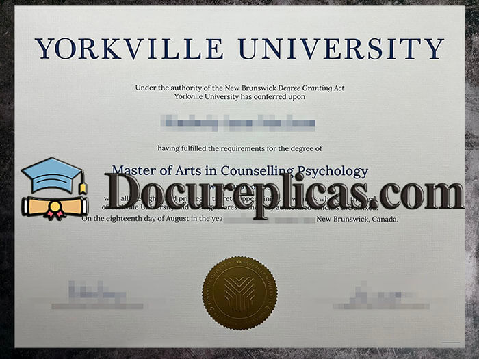 purchase realistic Yorkville University diploma