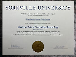 purchase realistic Yorkville University degree