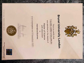 purchase realistic Brunel University London degree
