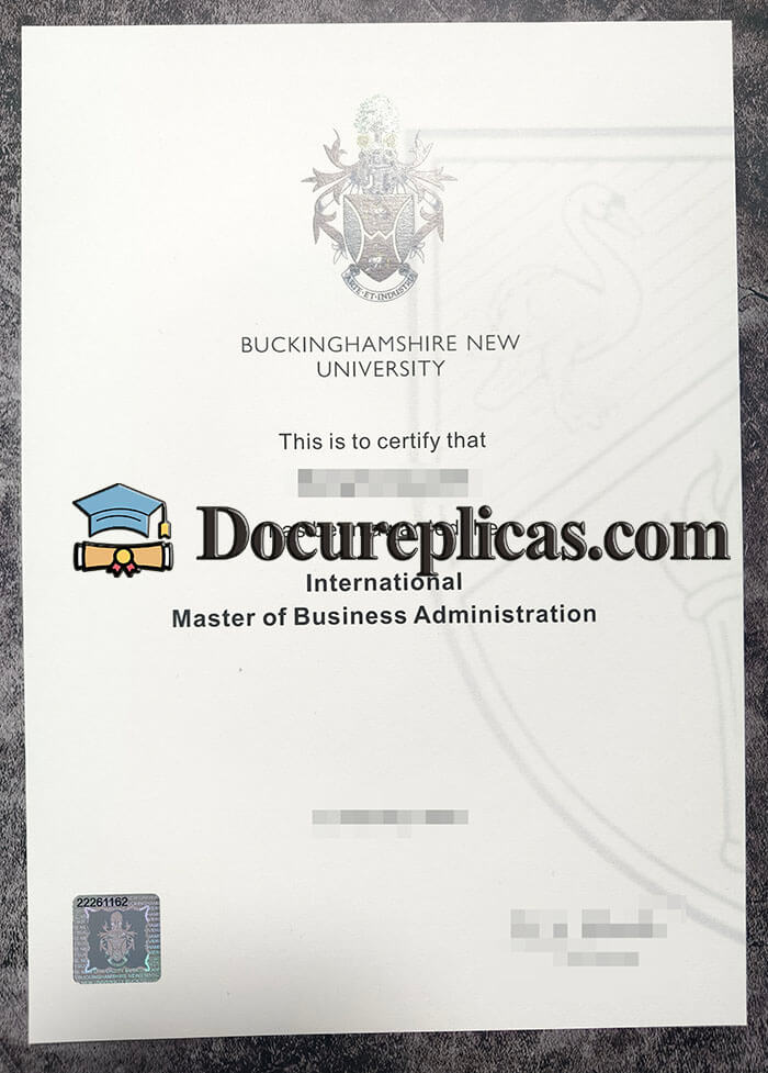 purchase realistic Buckinghamshire New University diploma