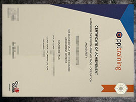 purchase realistic City & Guilds PPL Training Certificate of Achievement