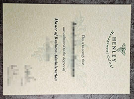 purchase realistic Henley Management College degree