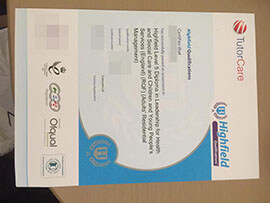 purchase realistic Highfield Qualifications Level 5 Diploma
