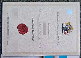 purchase realistic Institution of Engineering Technology certificate