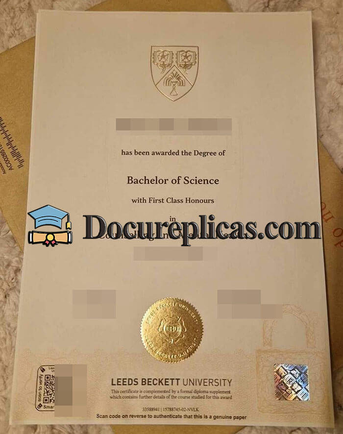 purchase realistic Leeds Beckett University diploma