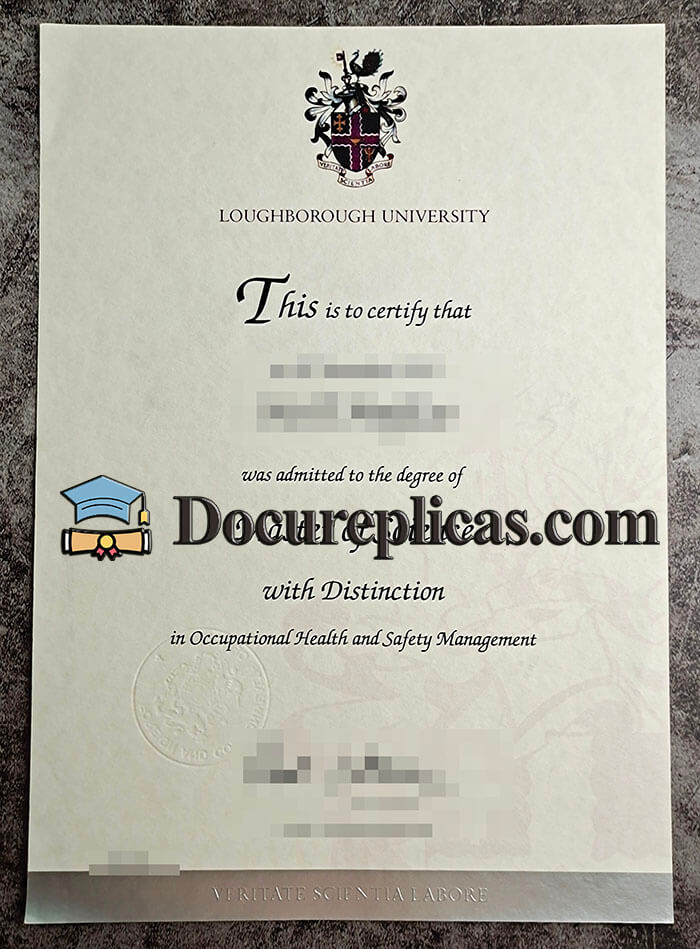 purchase realistic Loughborough University diploma