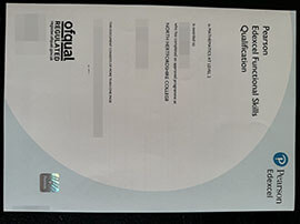 purchase realistic Pearson Edexcel Functional Skills Qualification certificate