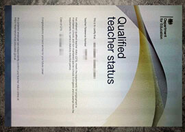 purchase realistic Qualified Teacher Status certificate