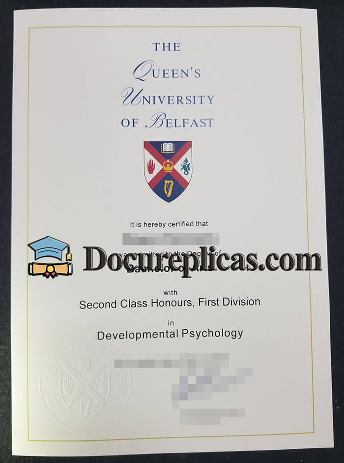 purchase realistic Queens University of Belfast diploma