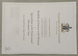 purchase realistic Royal Agricultural University degree