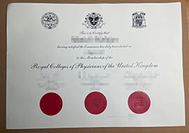 purchase realistic Royal College of Physicians of the UK certificate